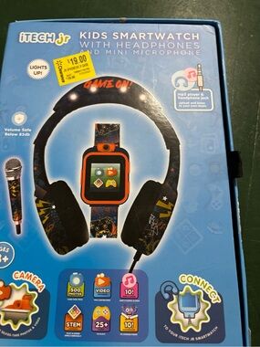 Kids Smartwatch with Headphones